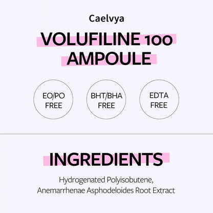 Volufiline 100% Ampoule - Official Product From France, Sederma - Pure Volufiline Serum