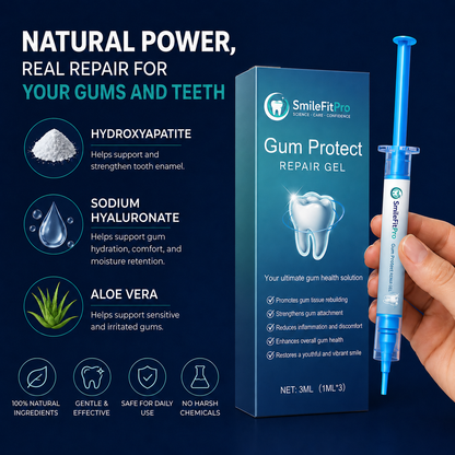 SmileFitPro™ Precision Gum Care Gel – Daily Support for Sensitive, Tender & Bleeding Gums