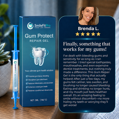 SmileFitPro™ Precision Gum Care Gel – Daily Support for Sensitive, Tender & Bleeding Gums