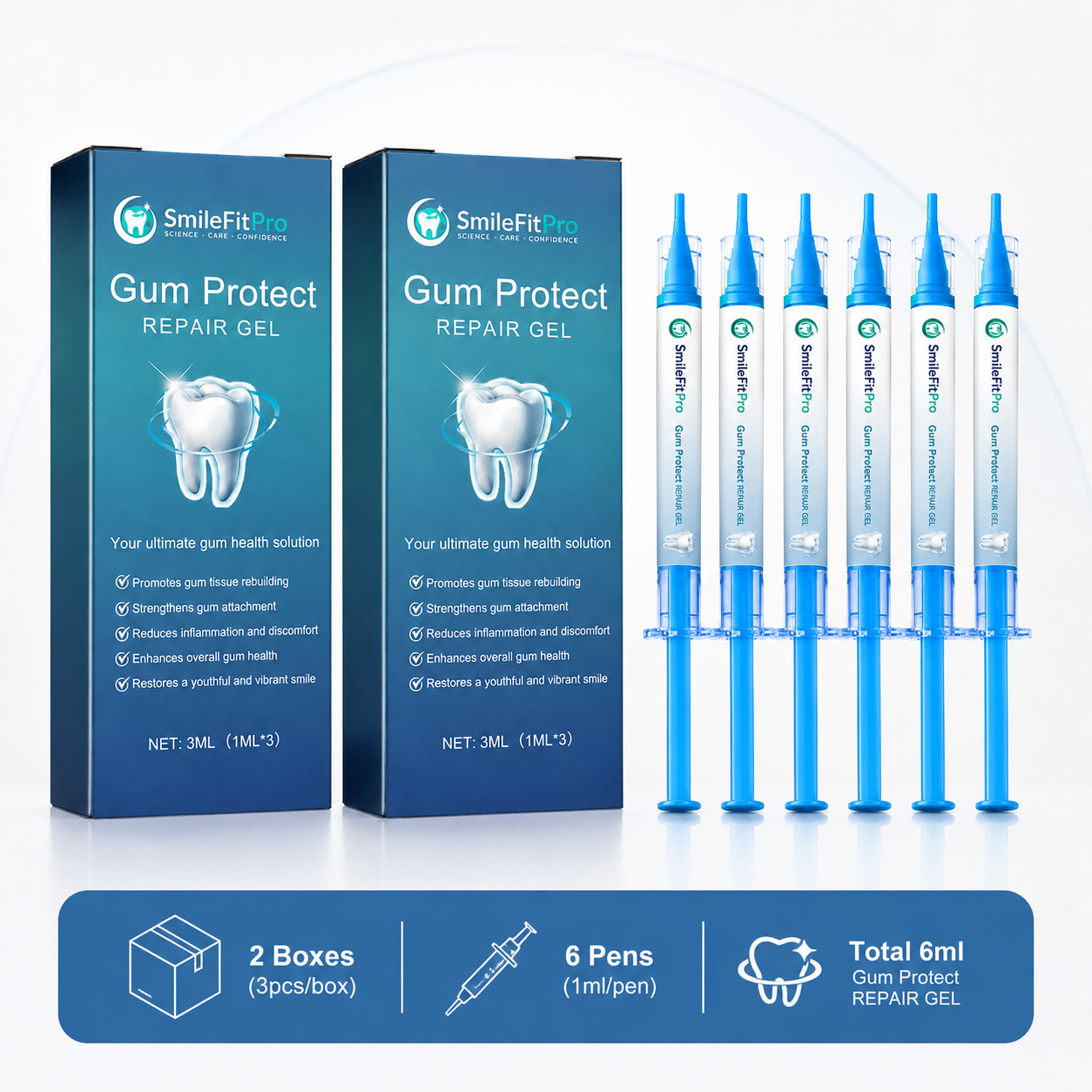 SmileFitPro™ Precision Gum Care Gel – Daily Support for Sensitive, Tender & Bleeding Gums